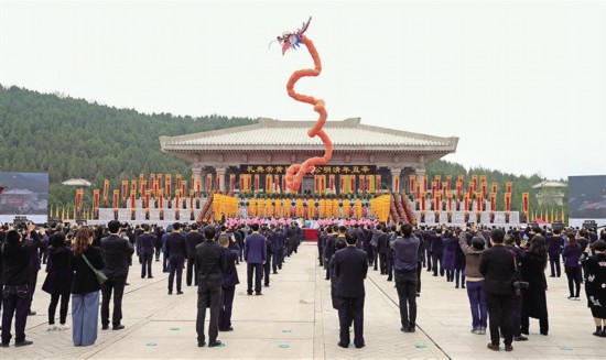 辛丑年清明公祭轩辕黄帝典礼在陕西成功举行