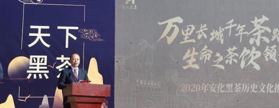 万里长城千年茶路 生命之茶“饮”领健康安化黑茶历史文化推介会在长城脚下举行