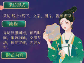 【小记者招募】第五届中国(北京)汉服文化节十九载汉服复兴路——百位同袍专访栏目开启