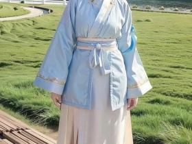唐装汉服中国风