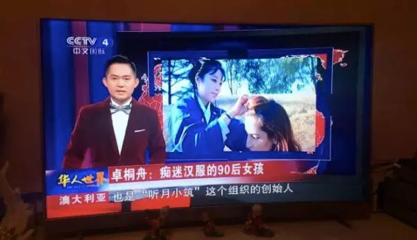 为推广中国汉服，这个小姑娘在澳洲街头的表演惊动了外媒和CCTV！