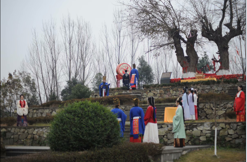 第二届四川同袍冬至敬天祈福祭祀典礼在成都举行