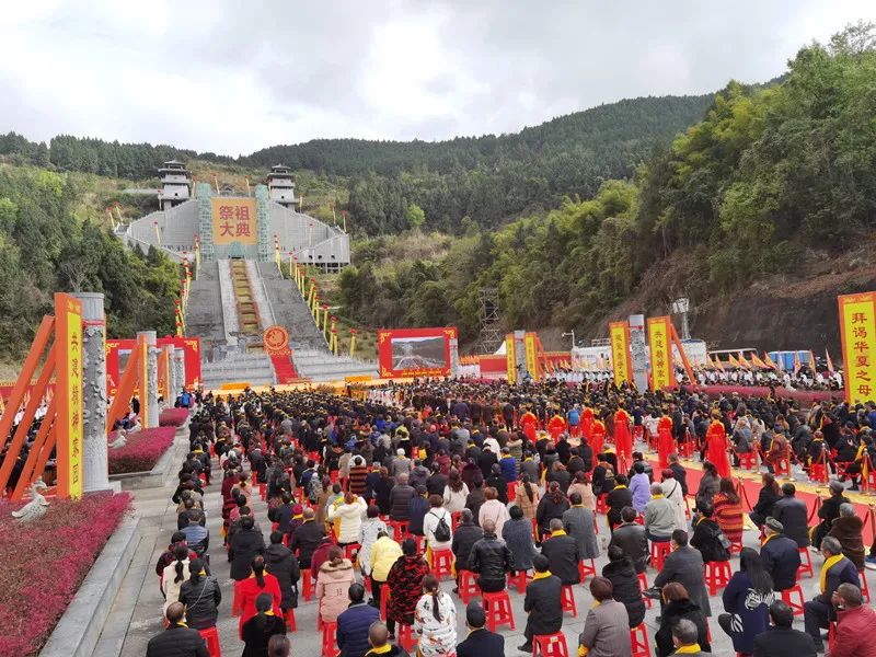 盛况空前 | 两岸同祭祈福中华 共同传承嫘祖文化